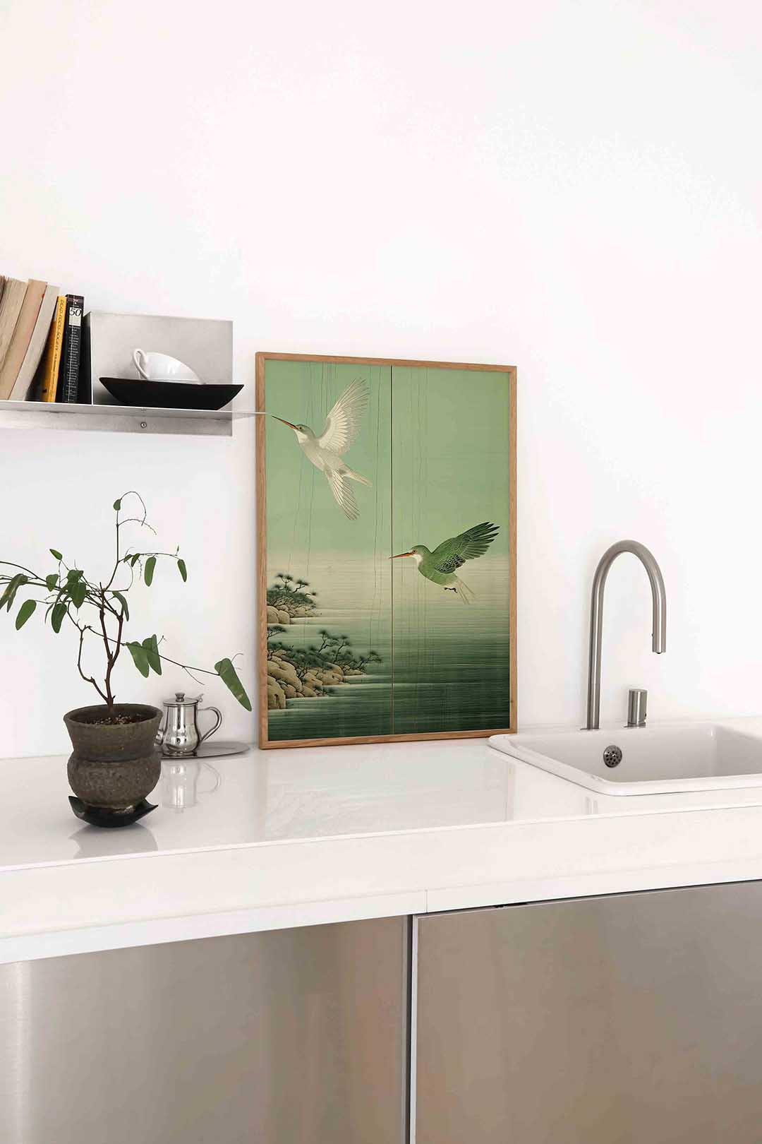 Vliegende vogels Poster
