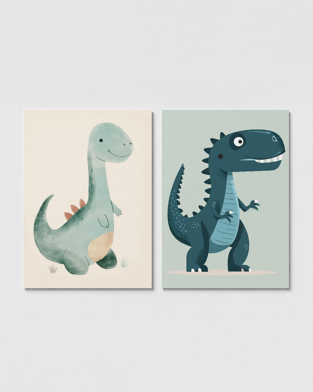 Vrolijke dino Posterset