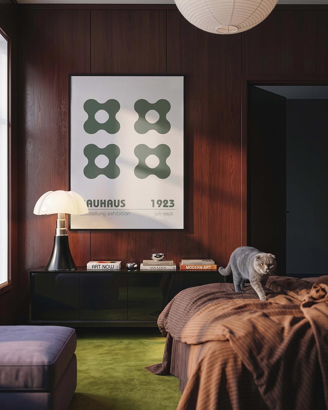 Vormritme en balans Poster