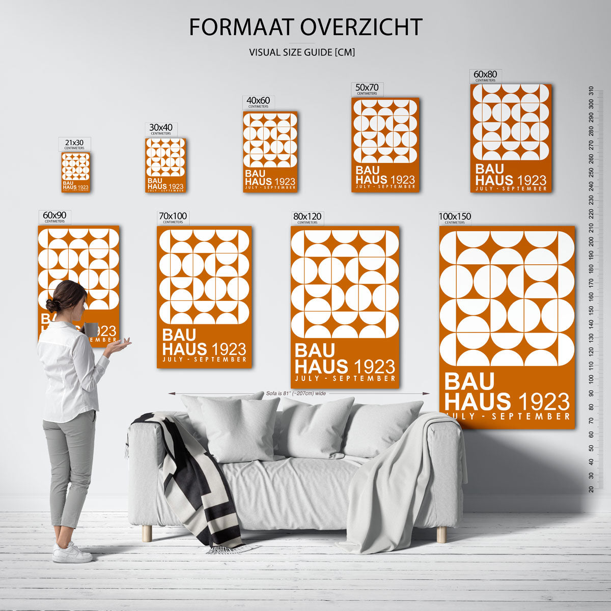 Vormen en vlakken Poster