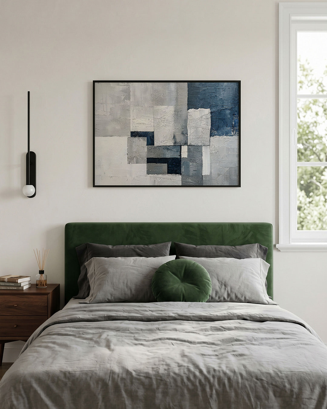 Abstracte rechthoeken Poster