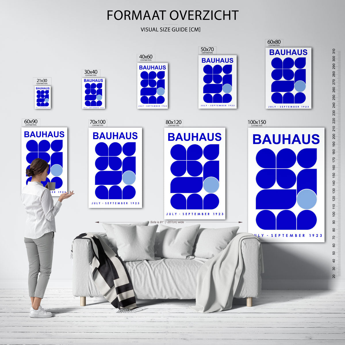 Vorm en kleur Poster