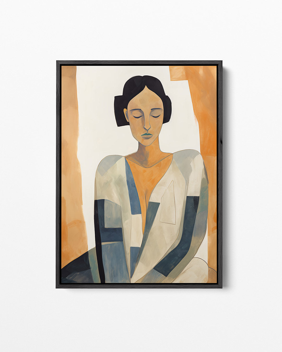 Gestileerde vrouw Kunstwerk