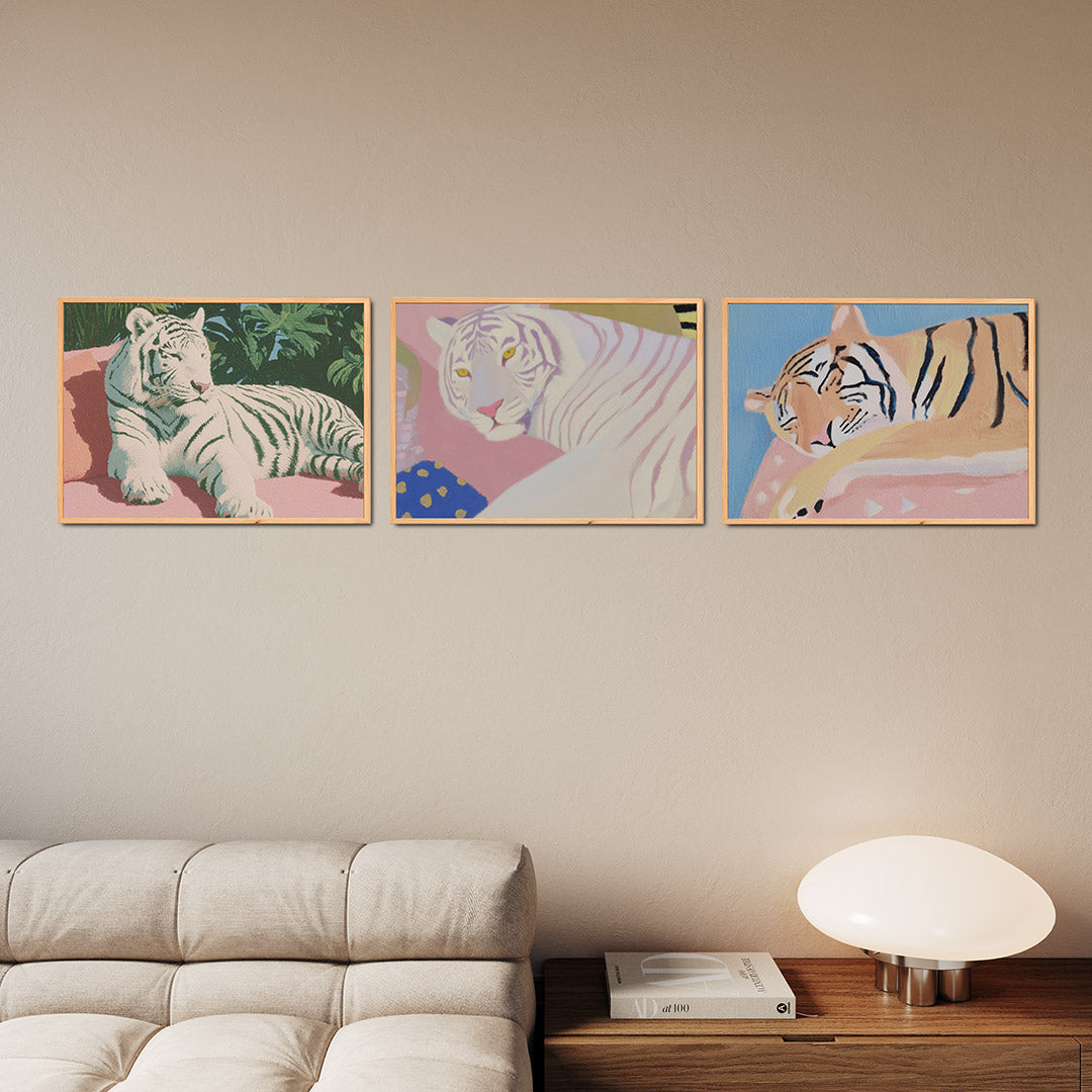 Tropische tijger Posterset