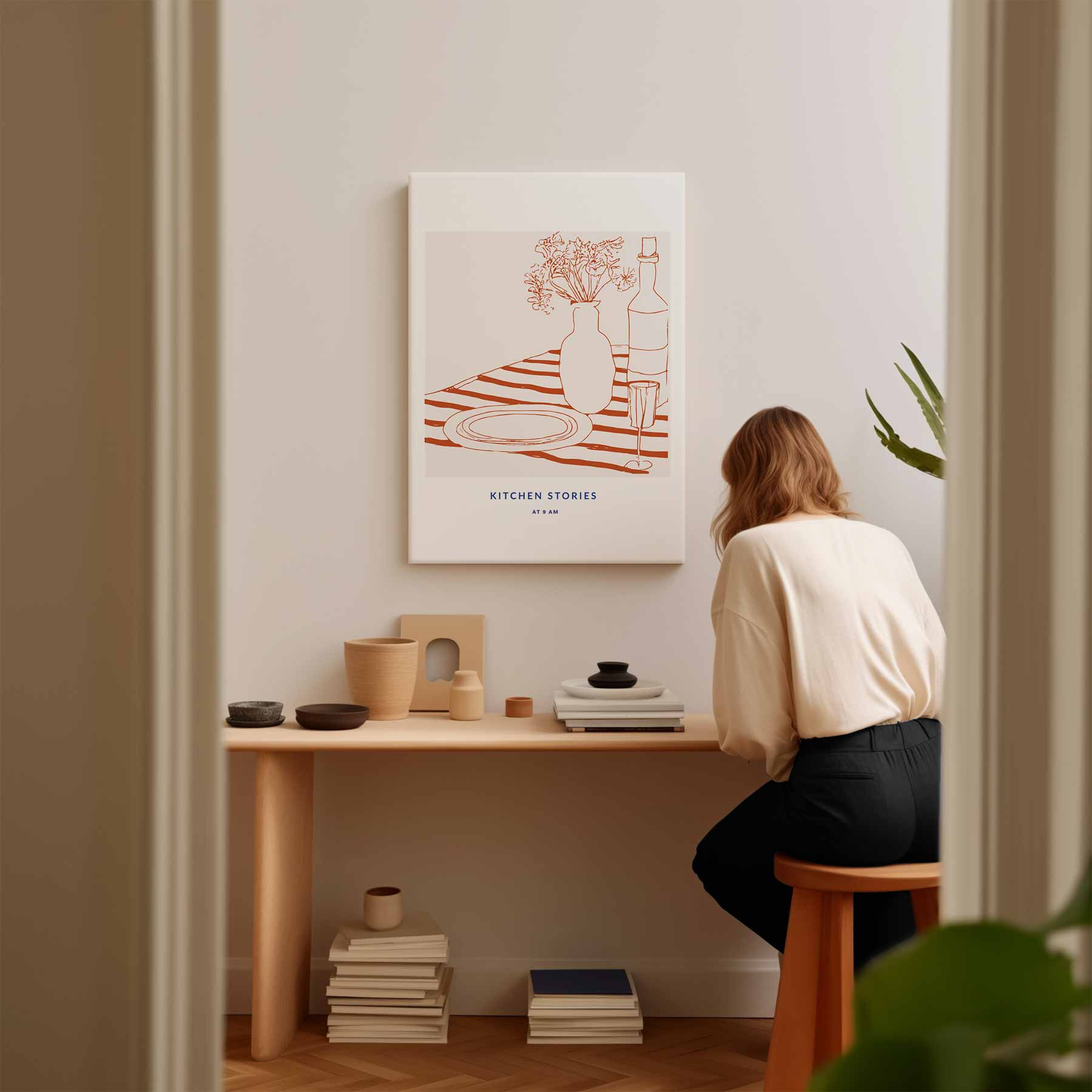 Keukenverhalen: Ochtendrust Kunstwerk-canvas-dibond-plexiglas-wanddecoratie-WallArtistic