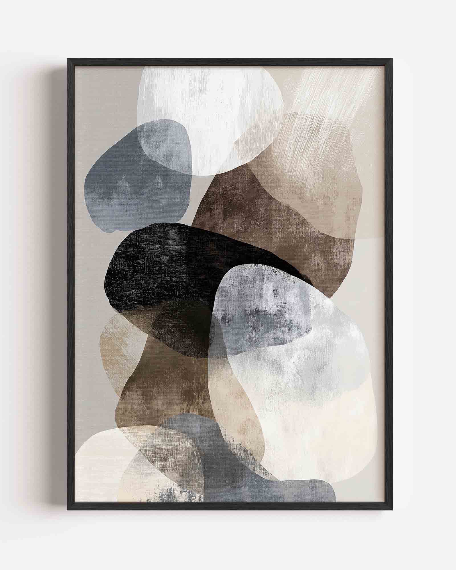 Abstracte vormen Poster