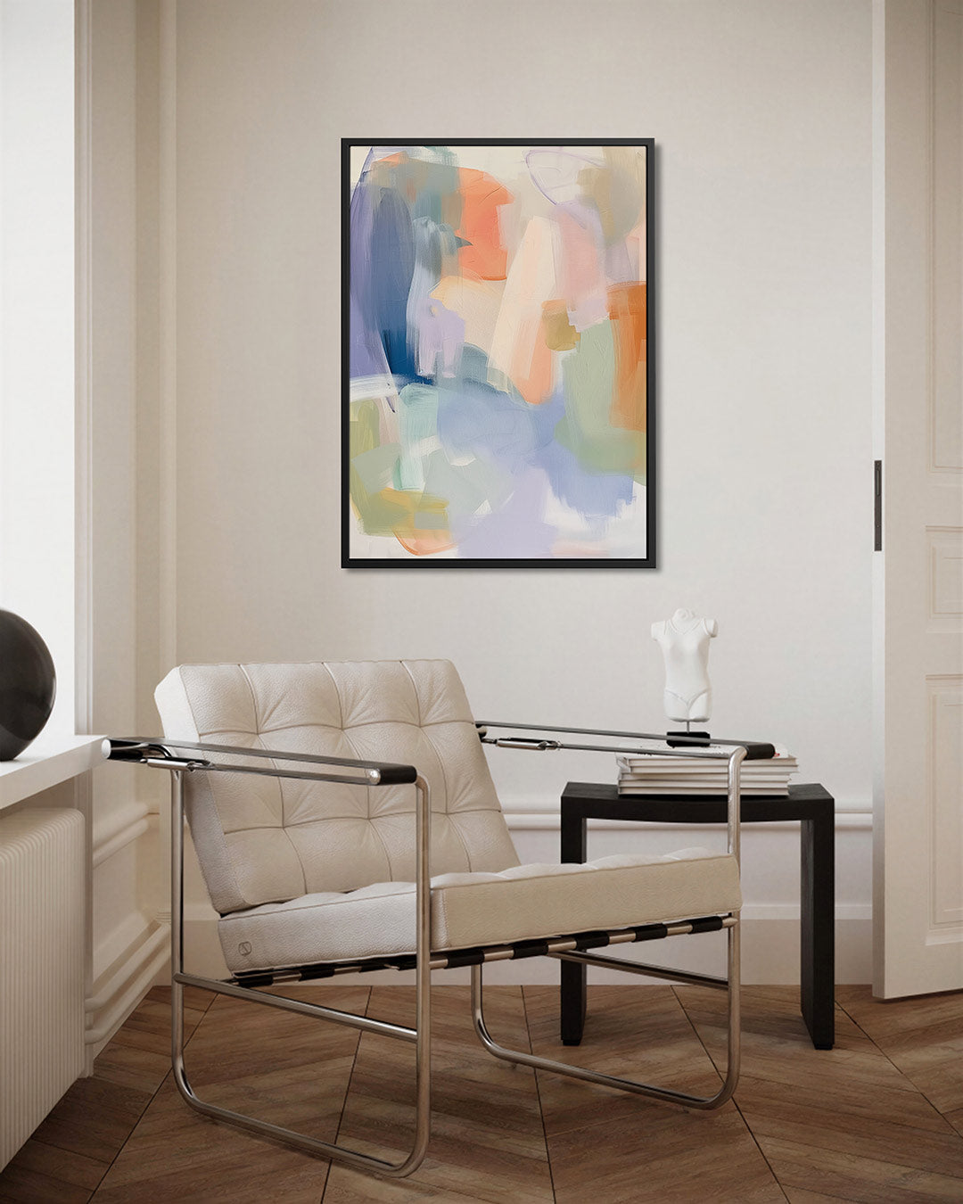Kleurrijke vormen Kunstwerk