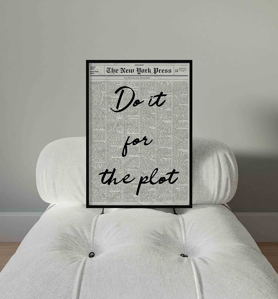 Do it for the plot Poster