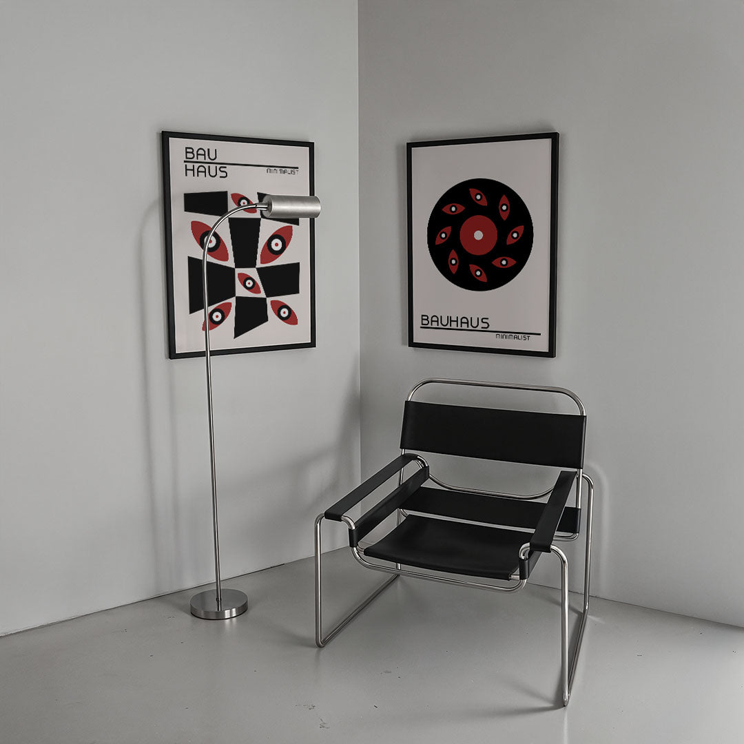 Vorm en kleurenspel Posterset