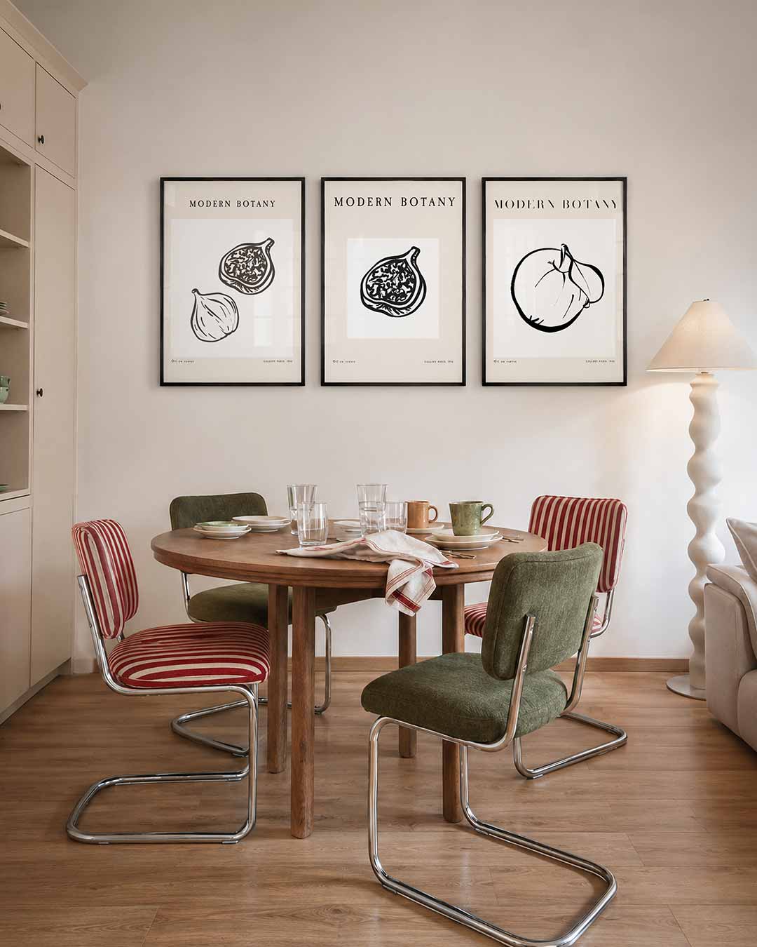 Botanische eenvoud Posterset