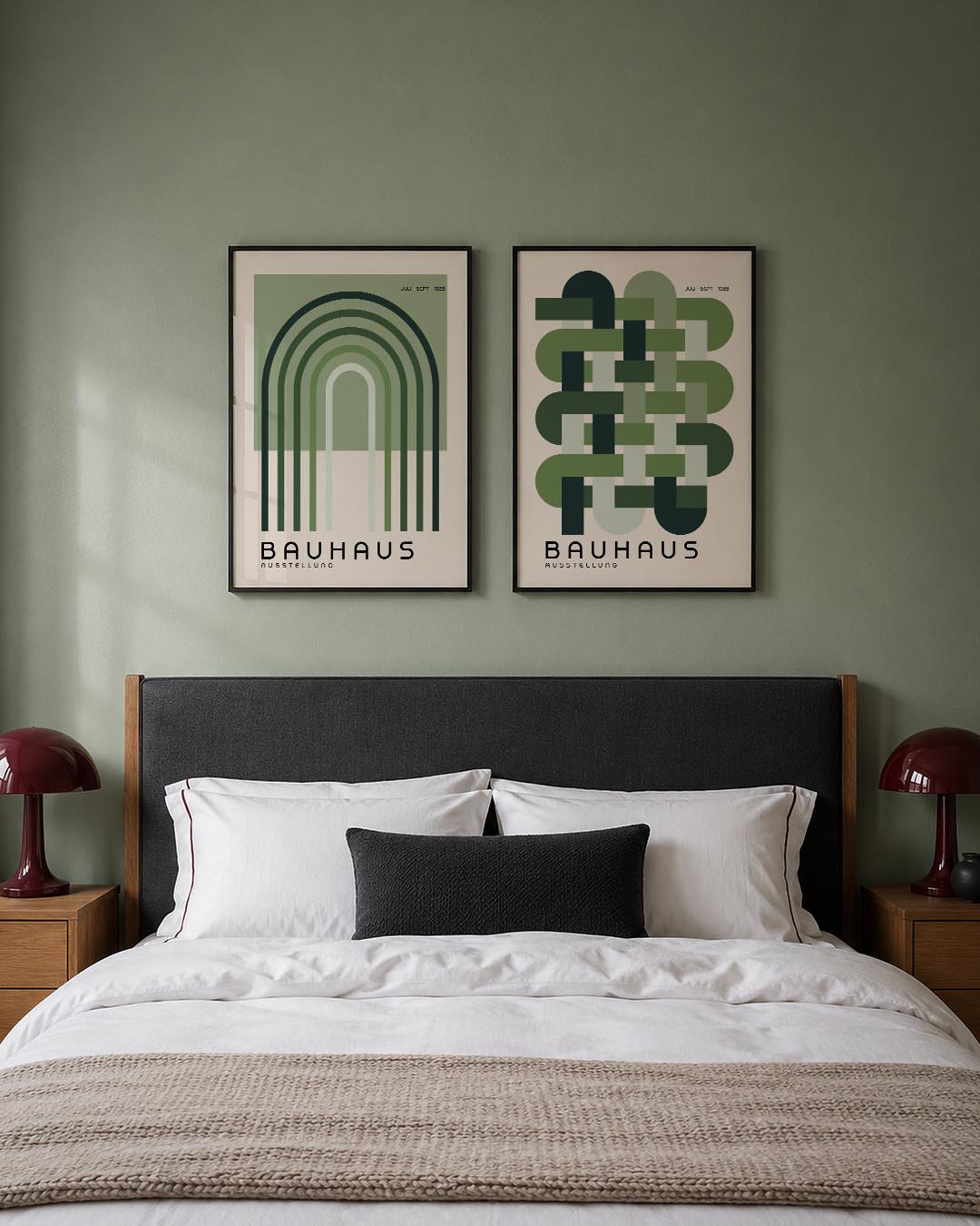 Boogvormen en lijnen Posterset