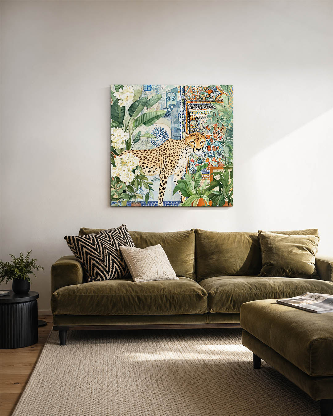 Exotische dierenwereld Kunstwerk