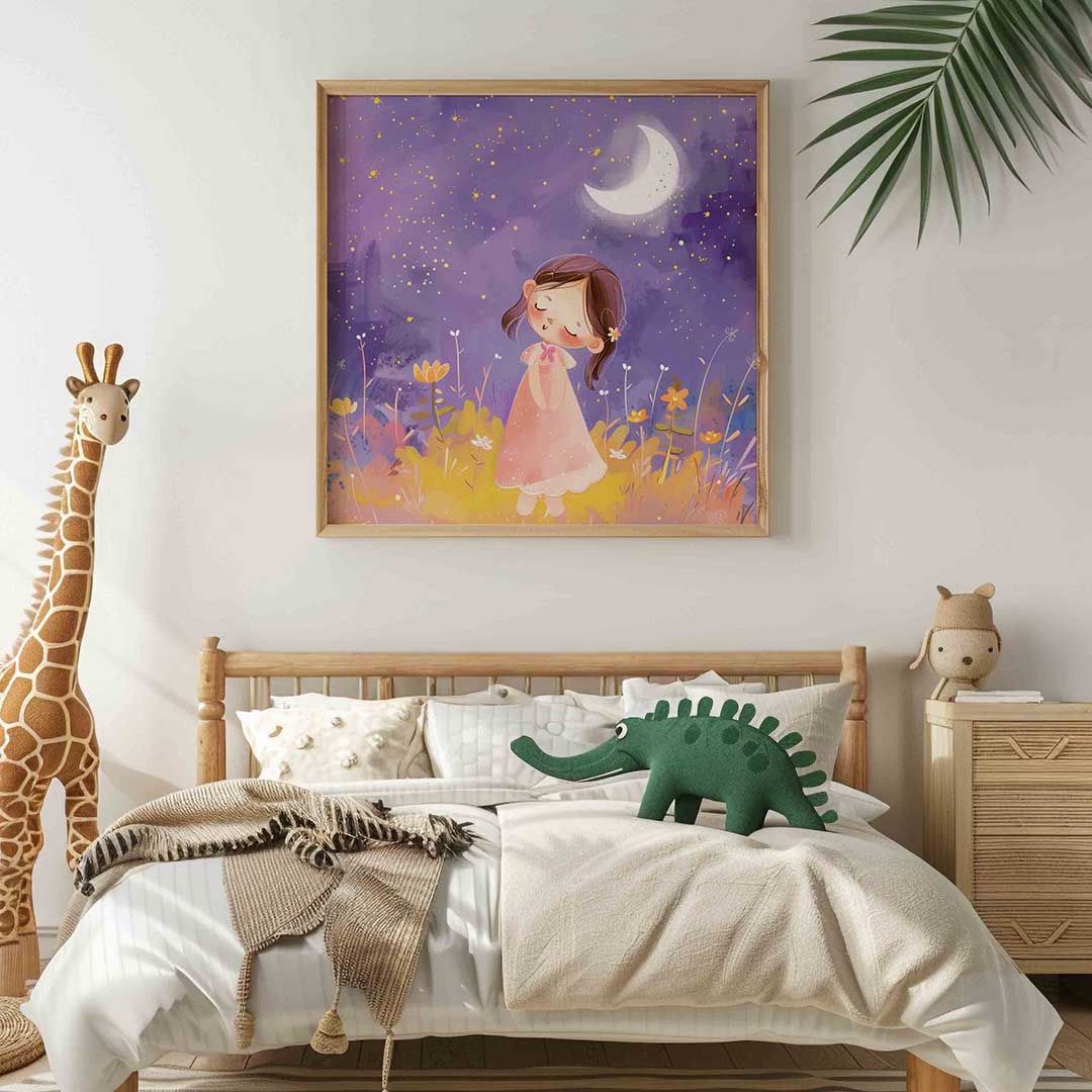 Meisje onder maan Poster