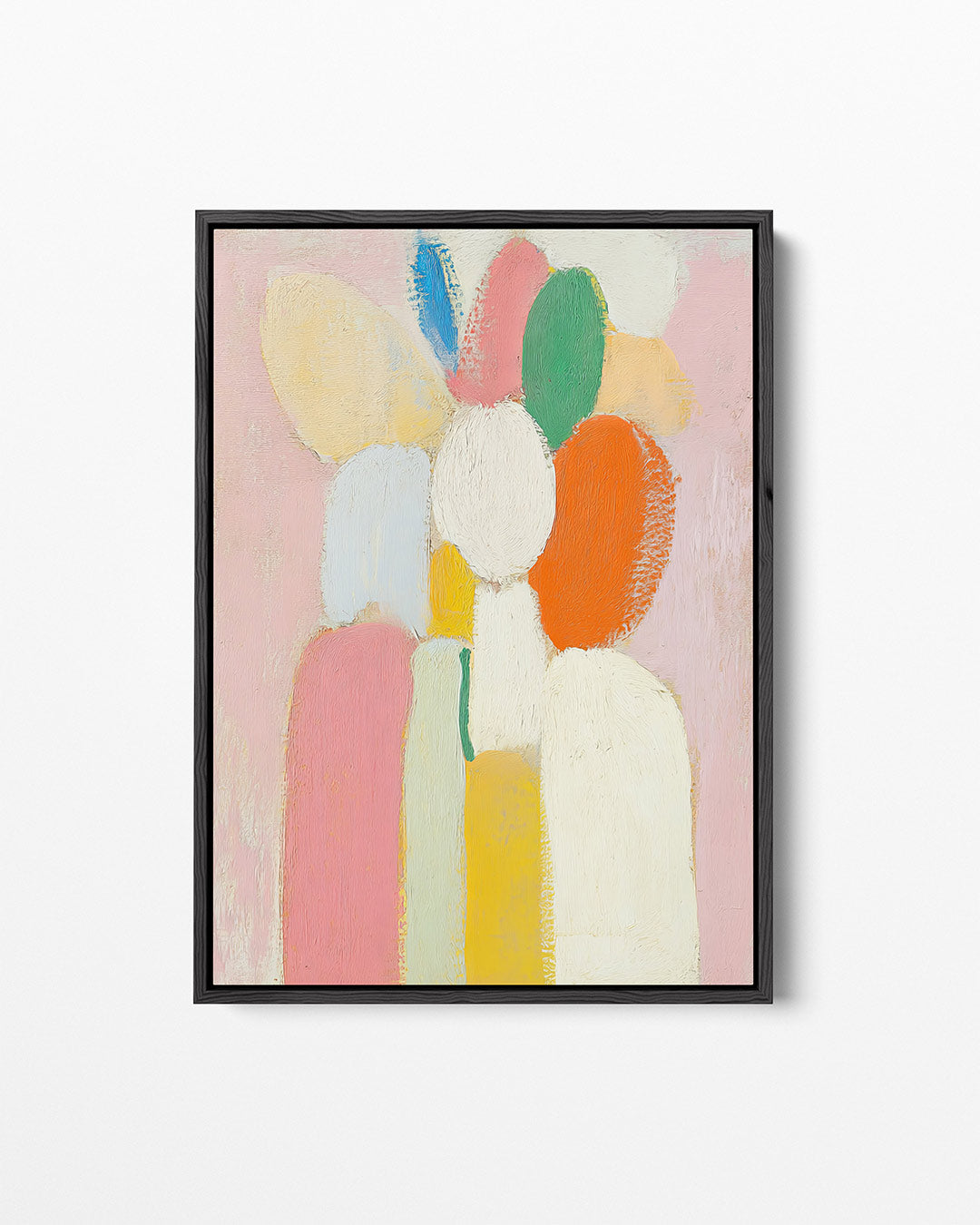 Kleurrijke vormen Kunstwerk