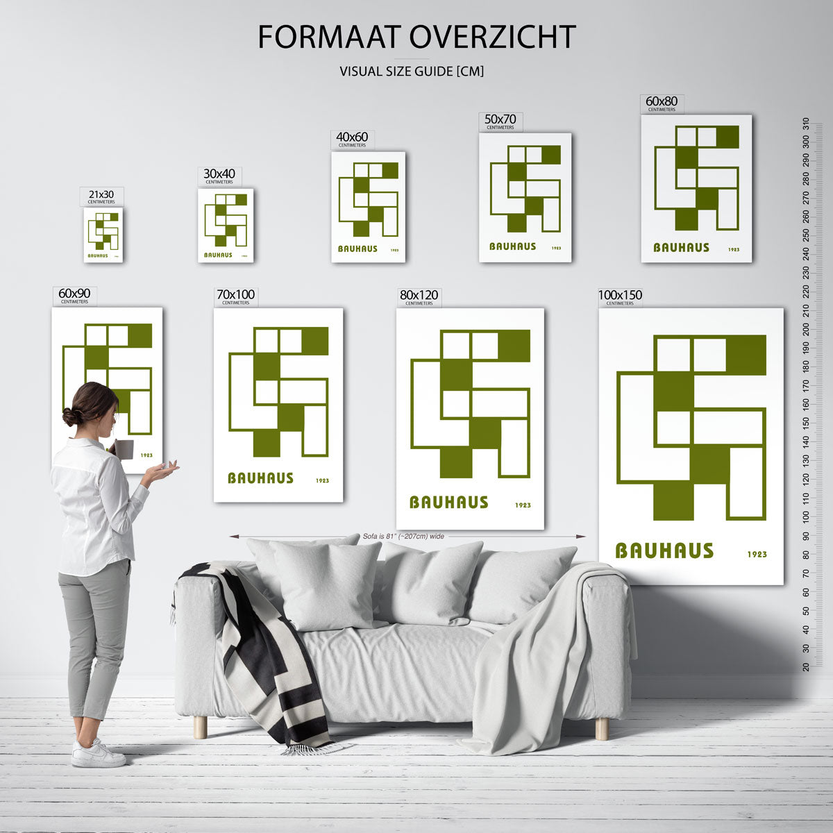 Vorm en balans Poster
