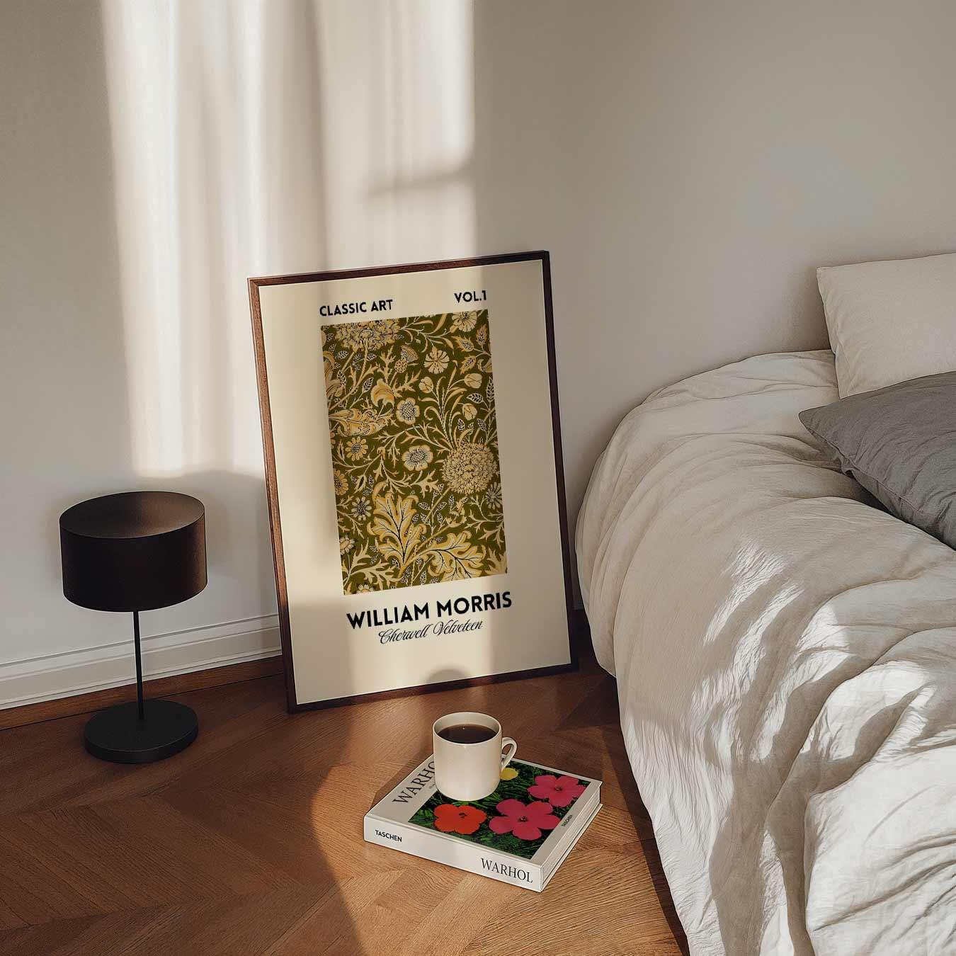 William Morris Ethereal Pattern Poster-WallArtistic