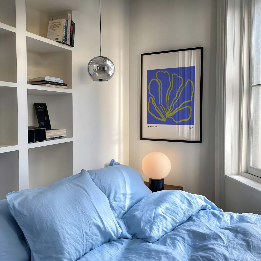 Abstracte Elegantie Bloem Poster-WallArtistic
