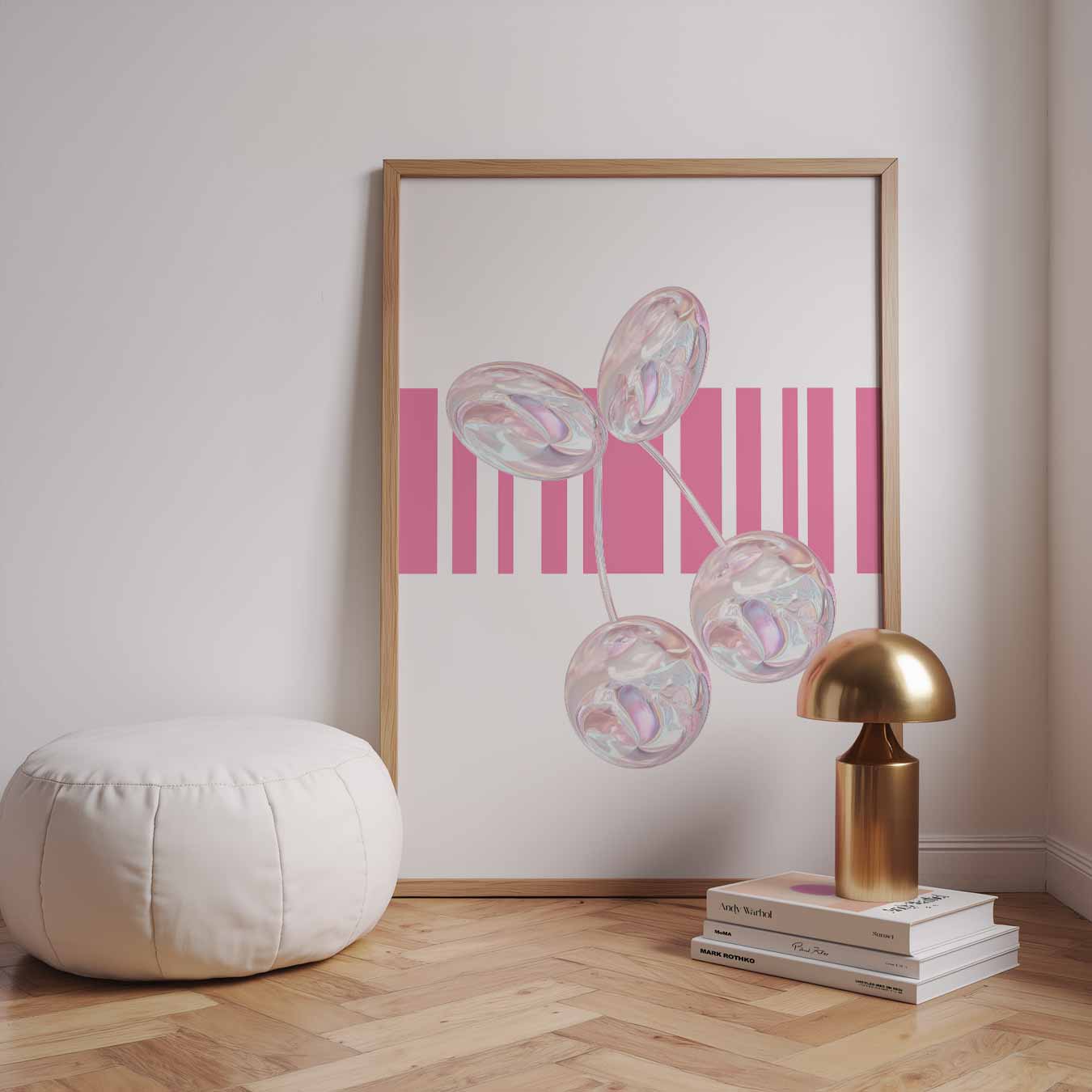 Glanzend Kersen Avontuur Poster-WallArtistic