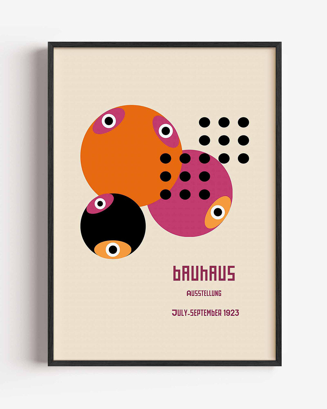 Cirkelritme en kleur Poster