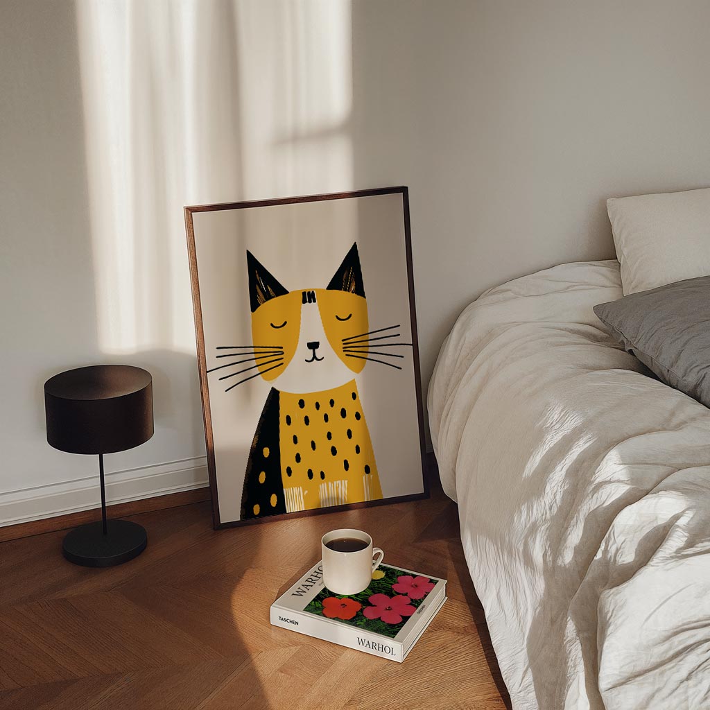 Liefdevolle Kattenposter-WallArtistic