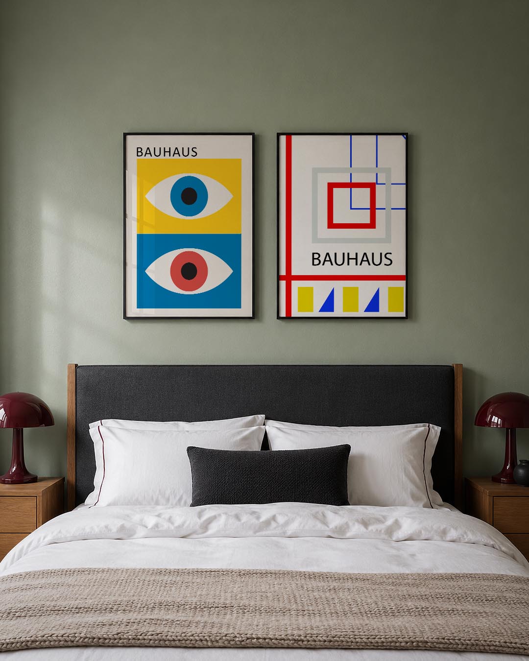 Oogvormen en kleur Posterset