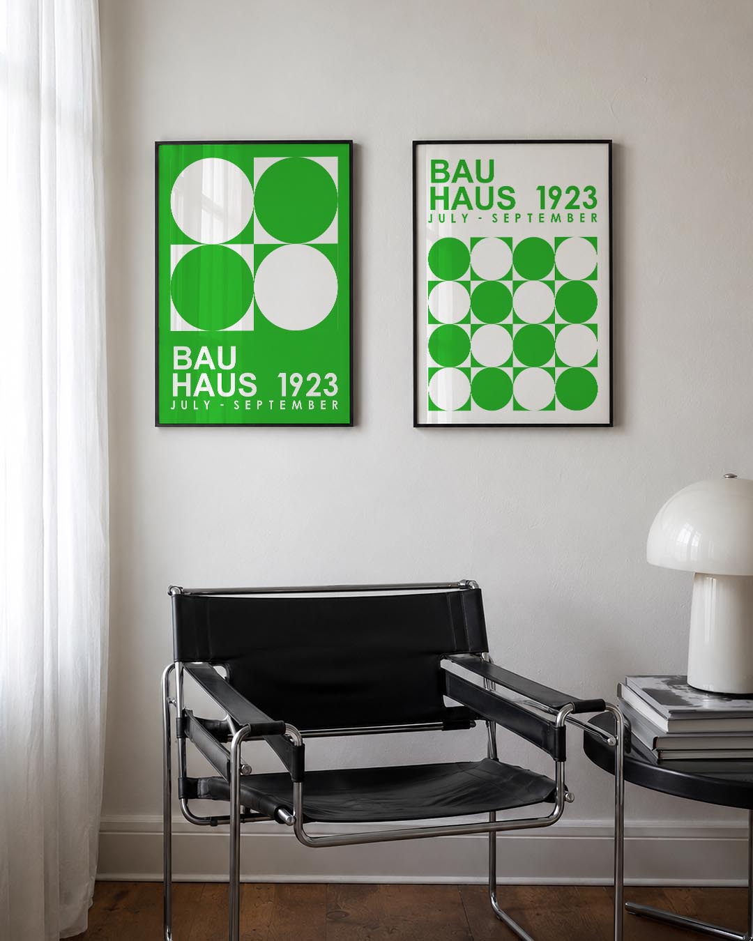 Cirkel en vierkant Posterset