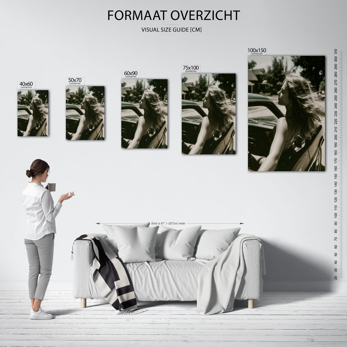 Zomerse vrijheid Kunstwerk