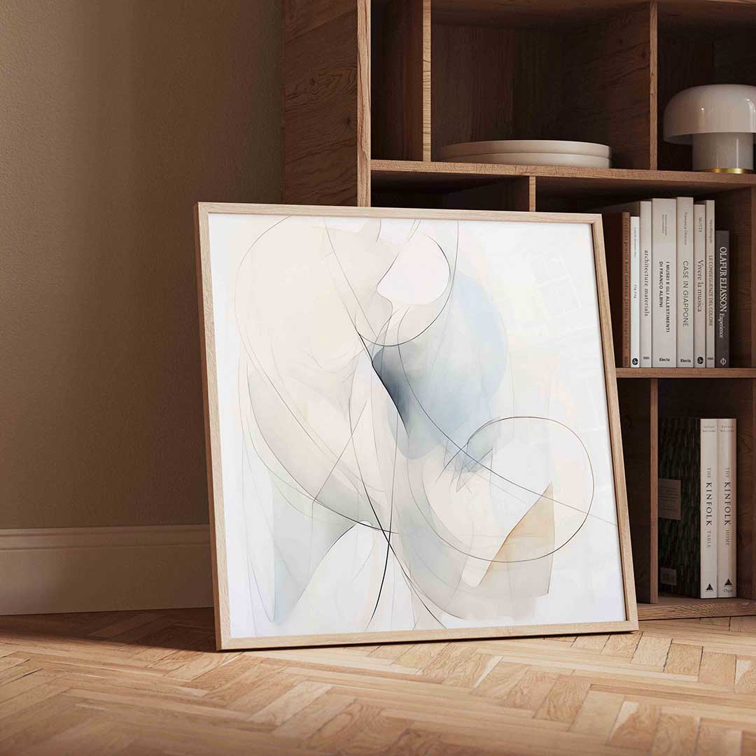 Abstracte lijnen Poster
