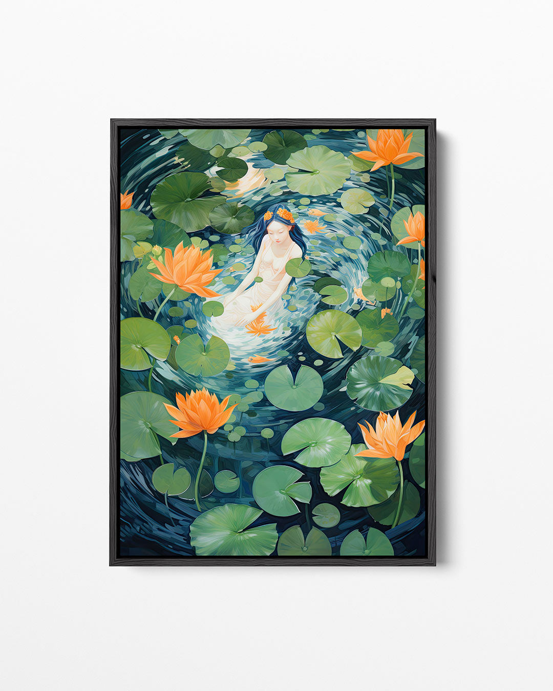 Dromerige waternimf Kunstwerk