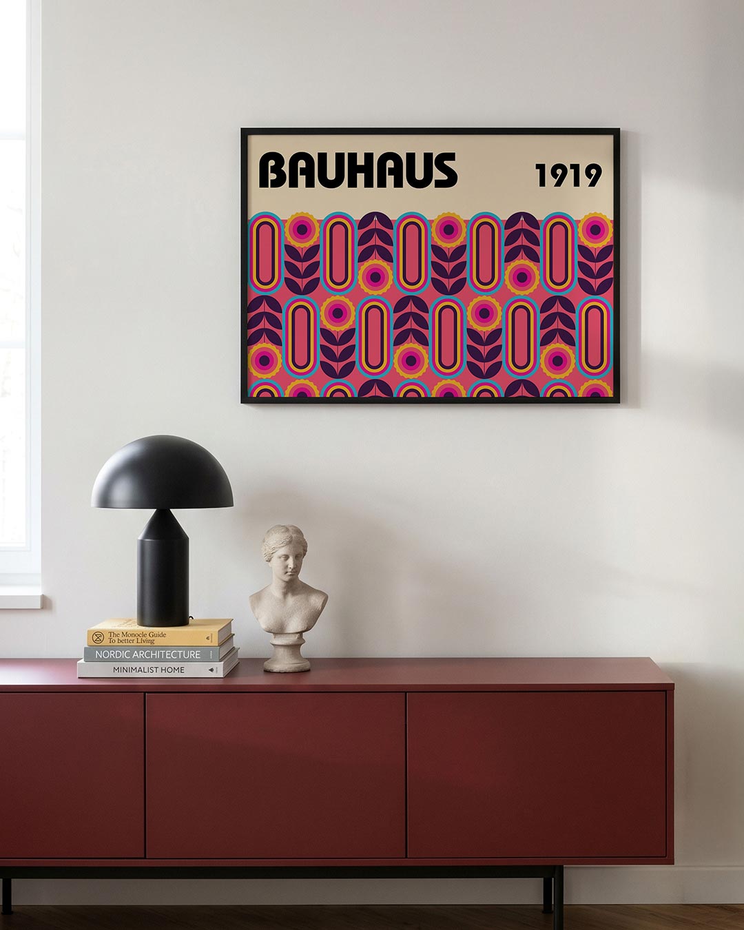 Vormritme en kleur Poster
