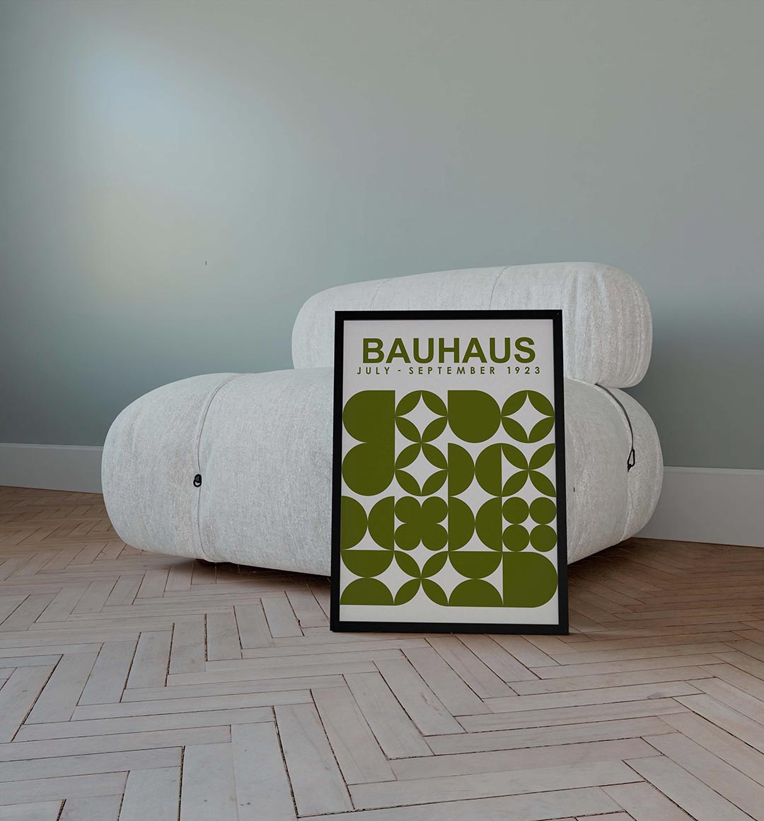 Vormen en vlakken Poster