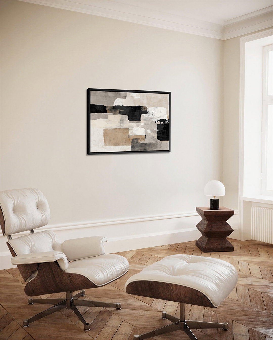 Geometrische vormen Kunstwerk