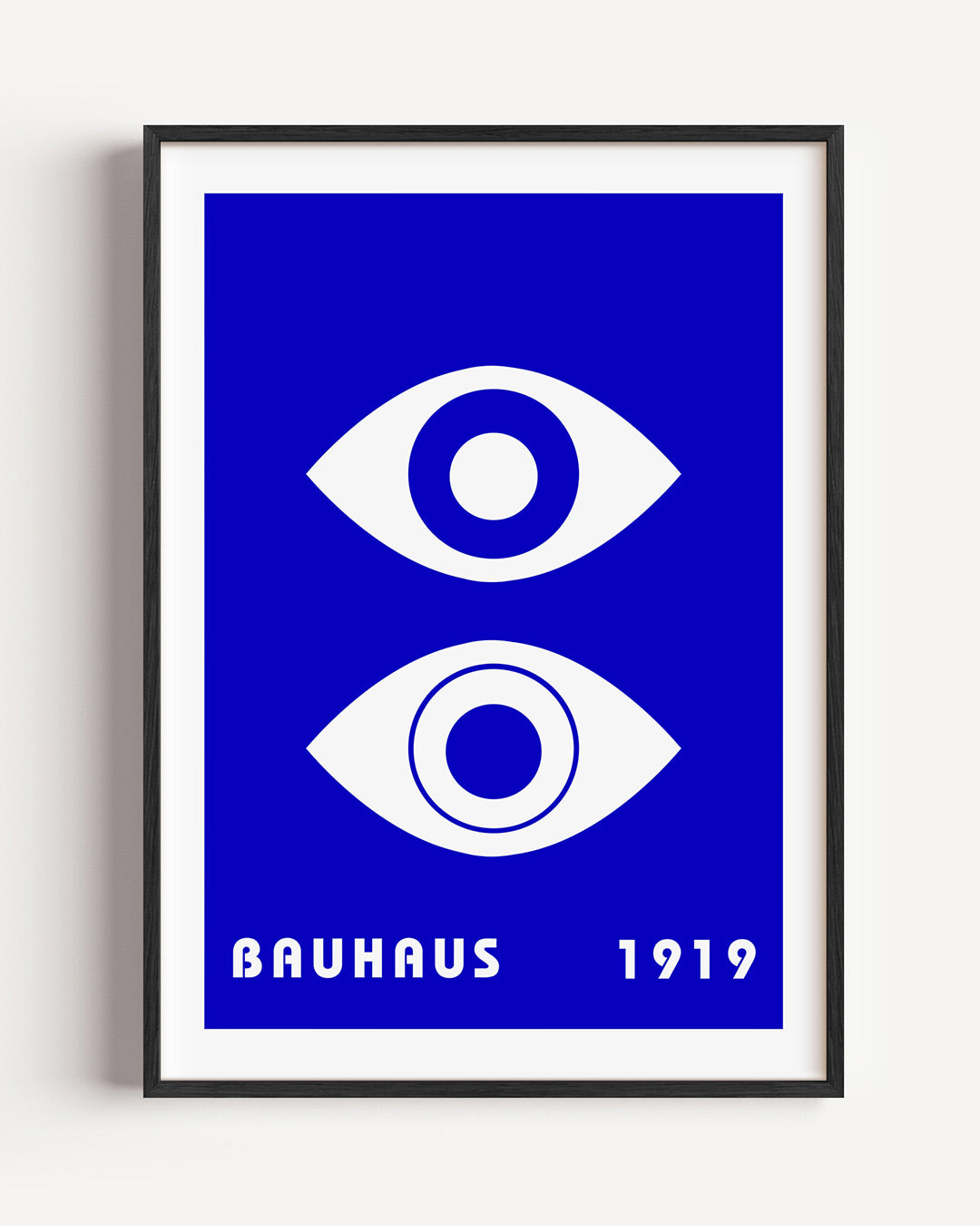 Oogvormen en kleur Poster
