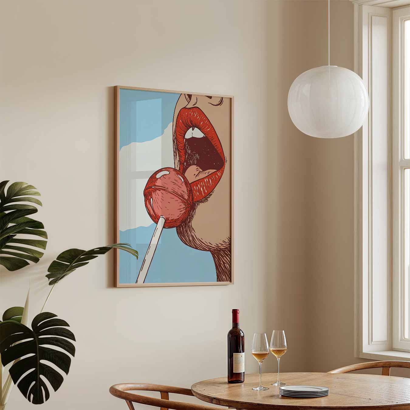 Pop-art Poster Lolly Poster-WallArtistic