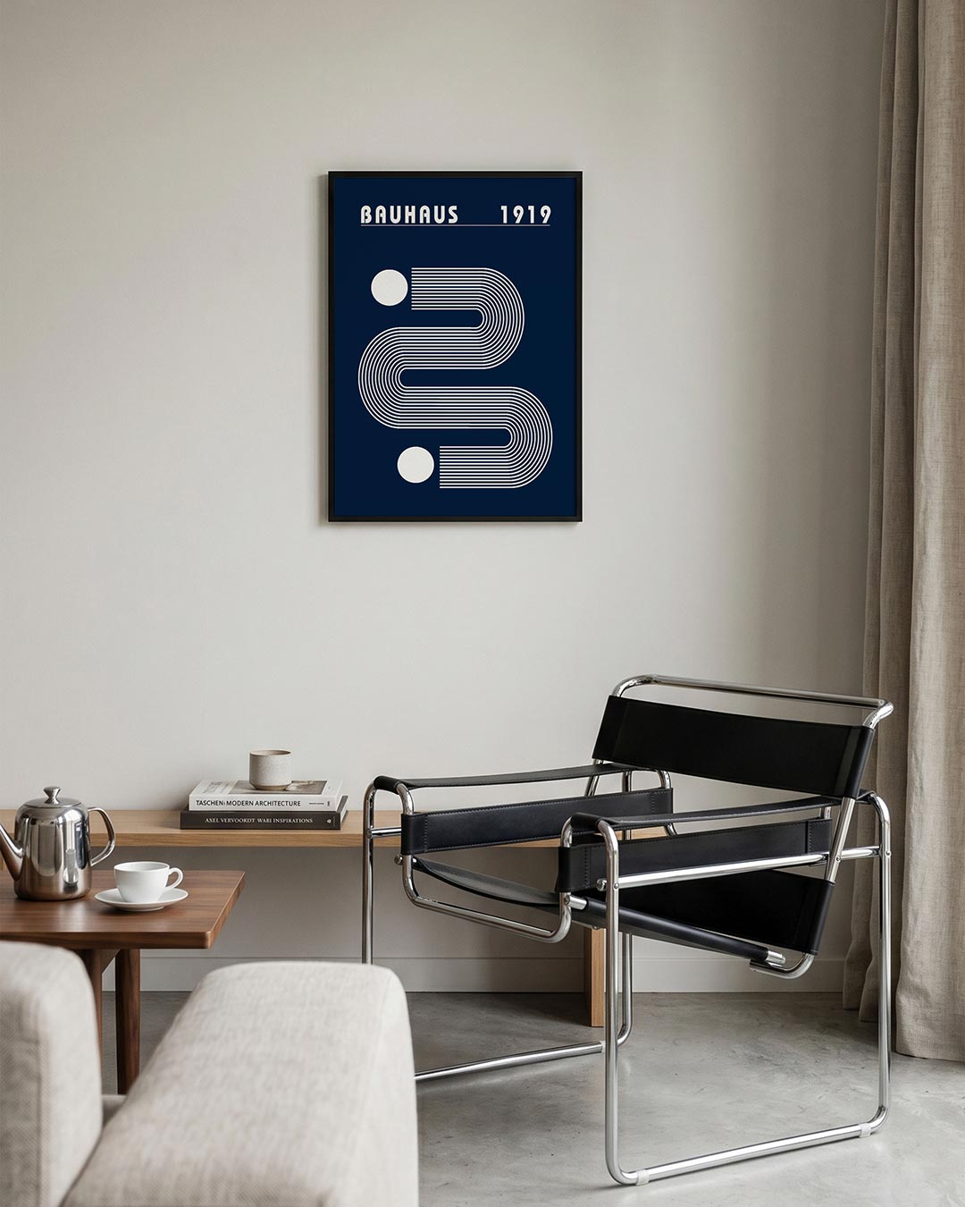 Lijnen en vormen Poster