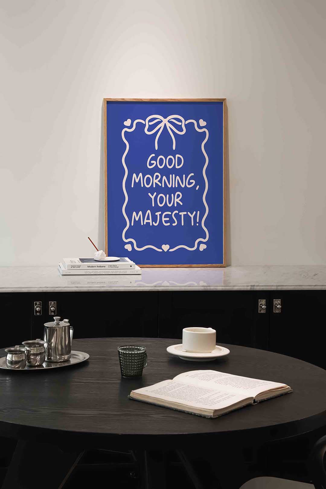Good morning tekst Poster