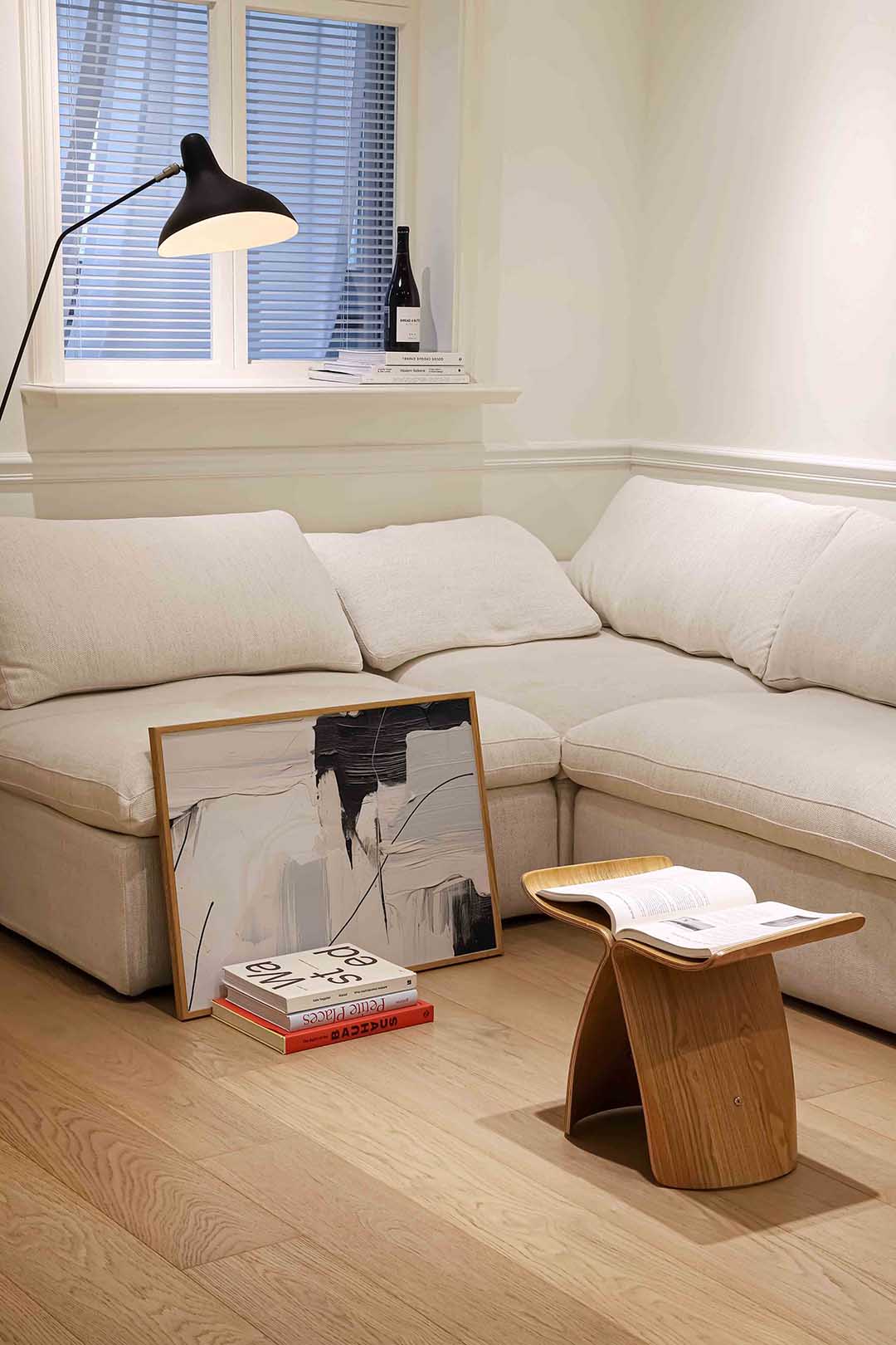 Abstracte zwart wit Poster
