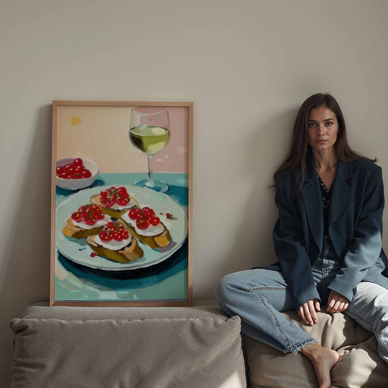 Lekkere Culinaire Momenten Poster-WallArtistic