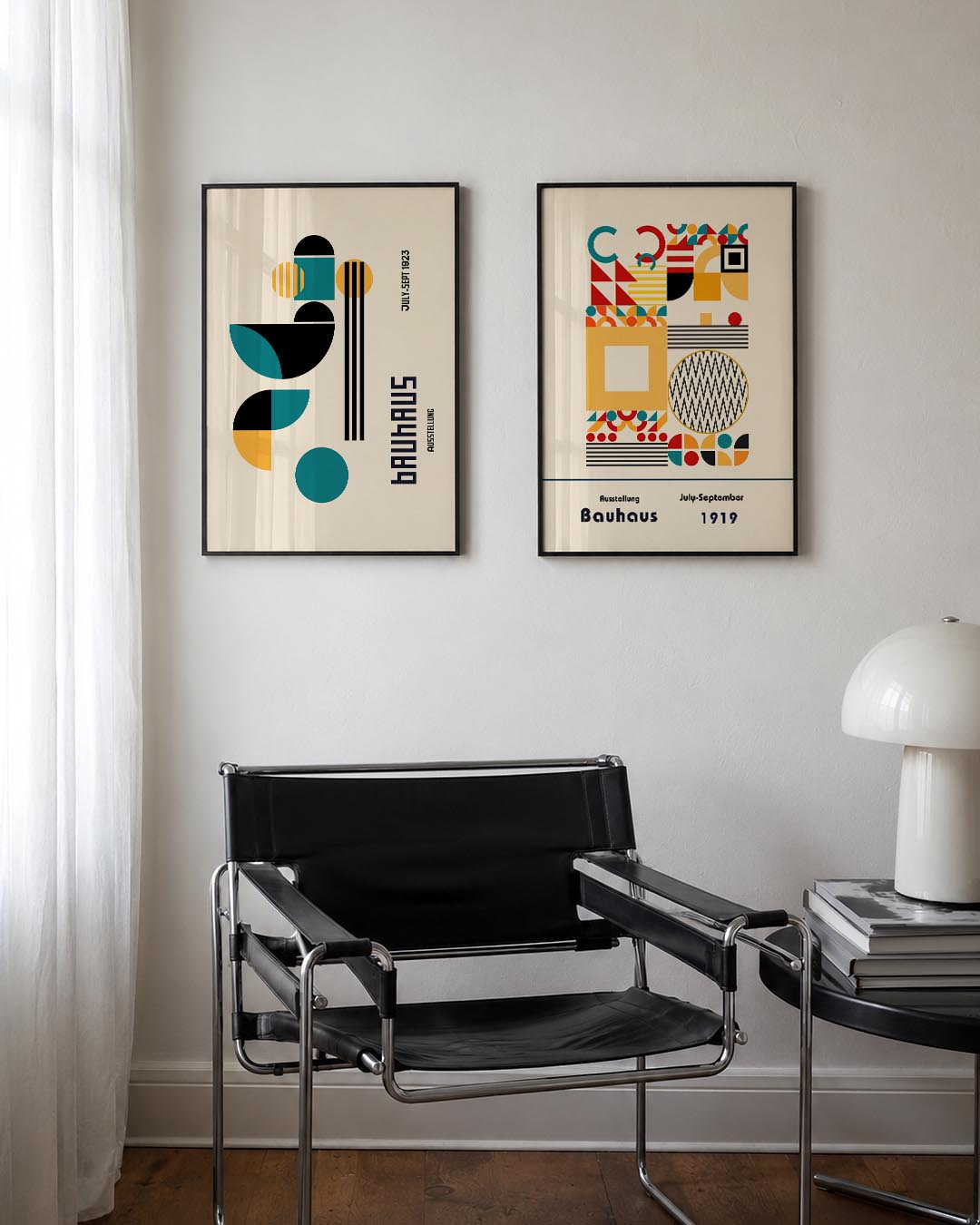 Vormen en lijnen Posterset