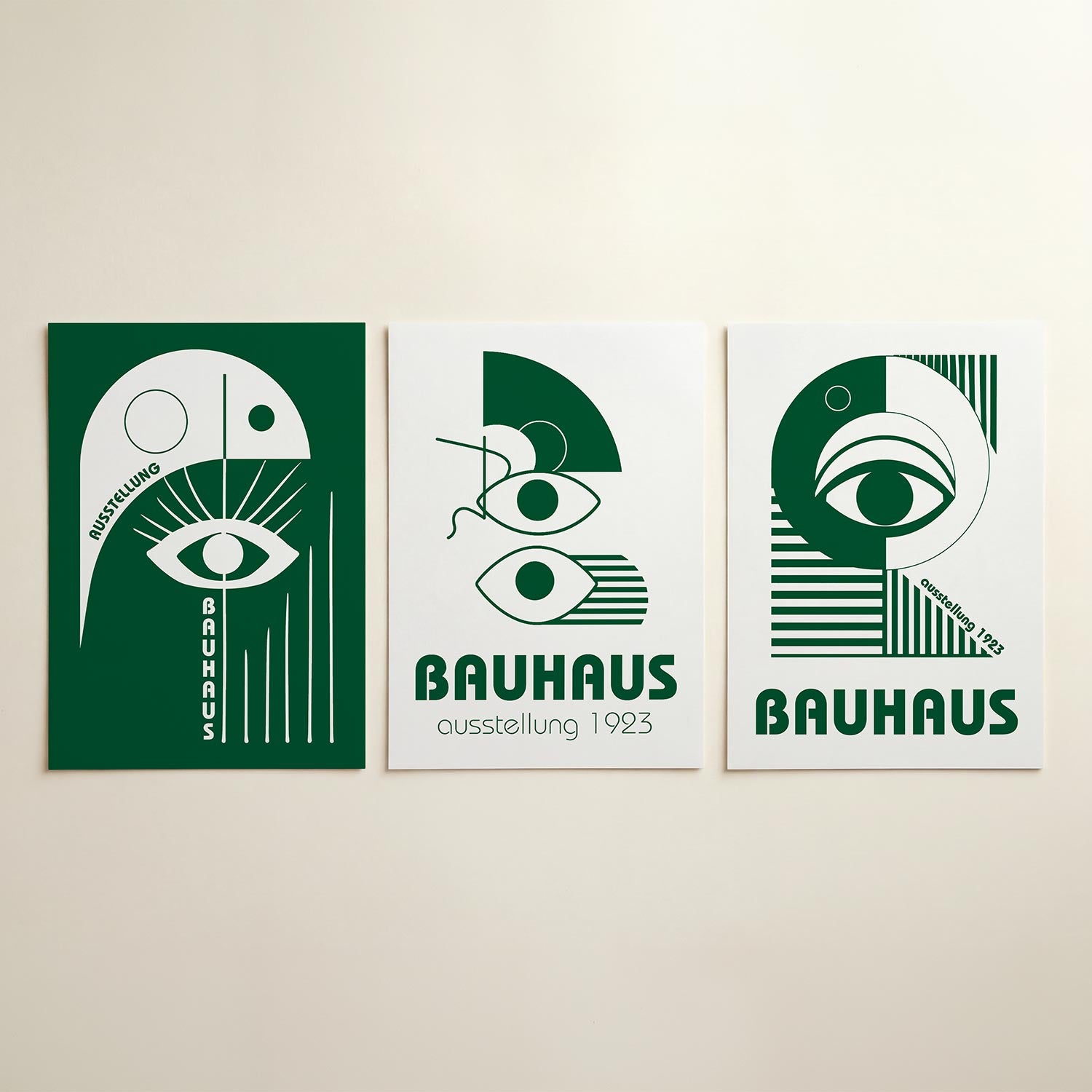 Oog en lijnen Posterset