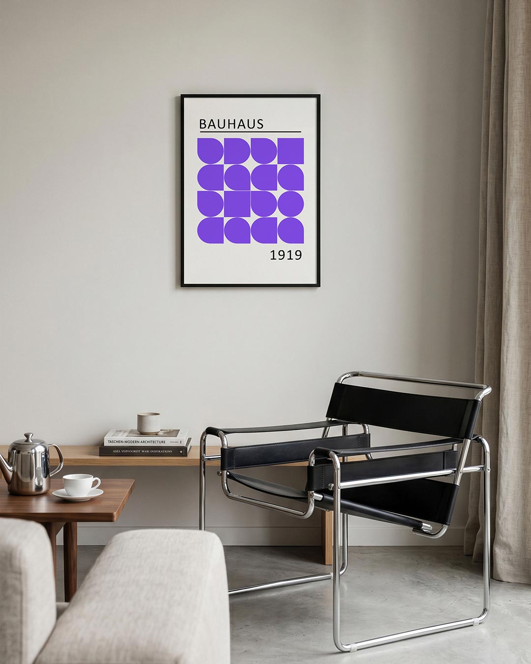 Vormritme en kleur Poster