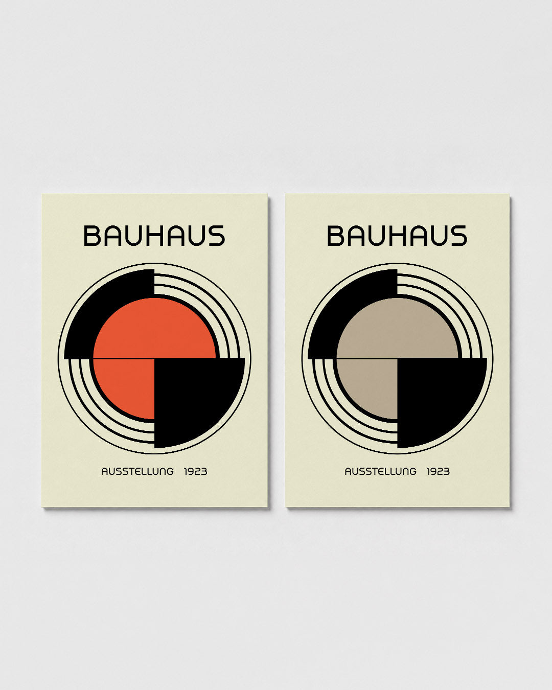 Cirkel en lijnen Posterset