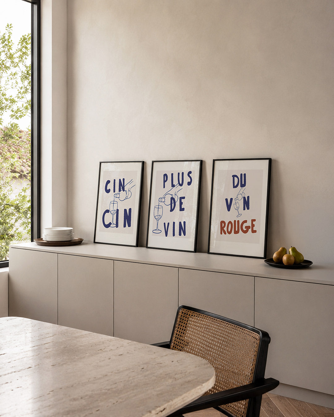 Vorm en cheers Posterset