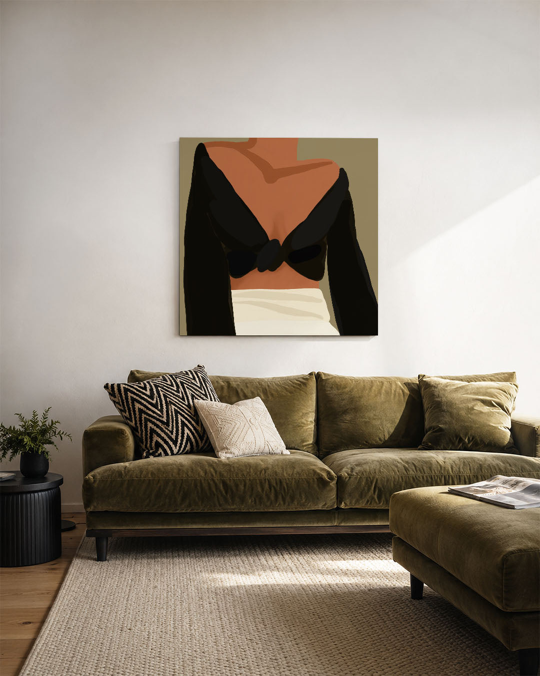 Stijlvolle vormen Kunstwerk