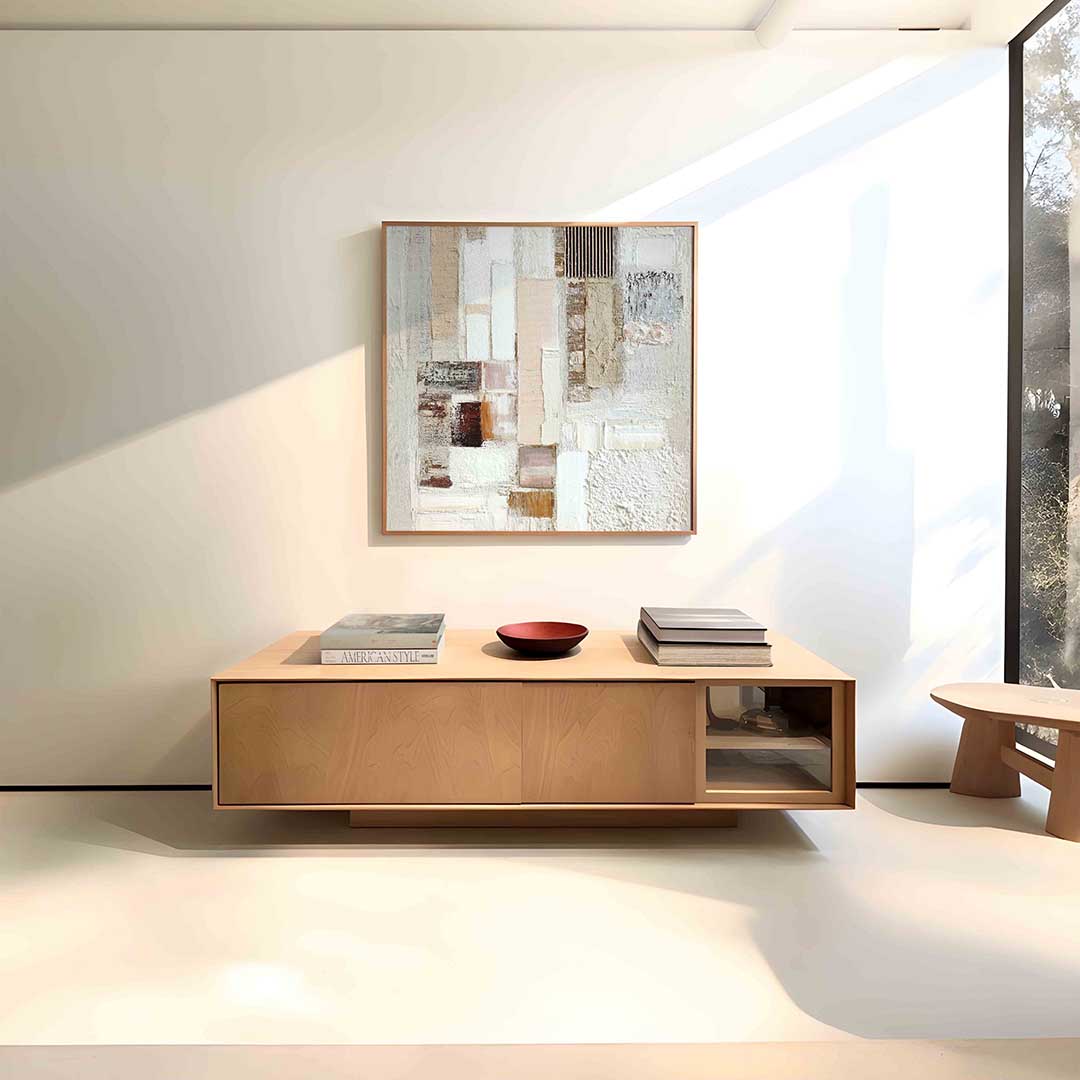 Abstracte rechthoeken Poster
