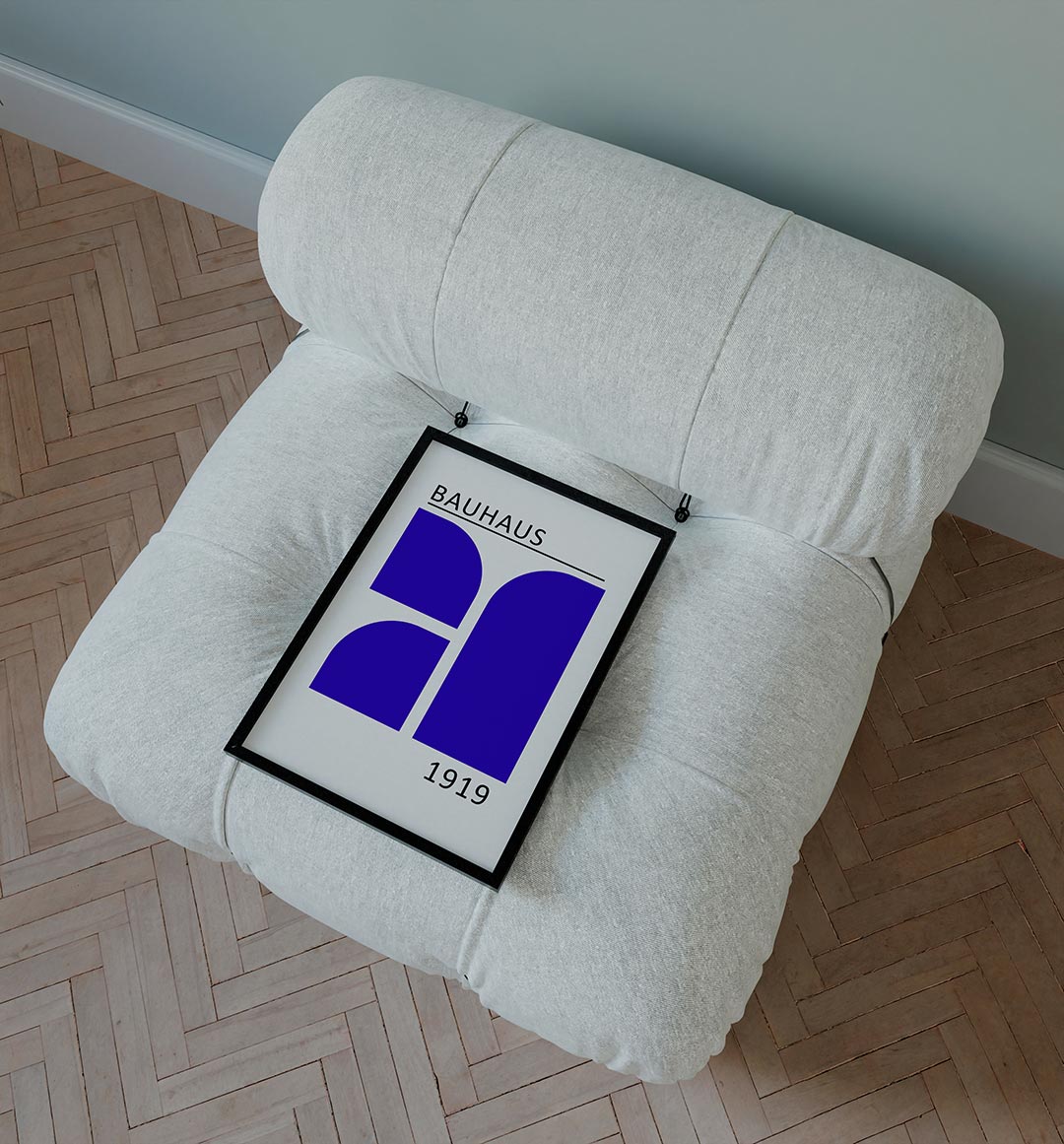 Vorm en kleur Poster