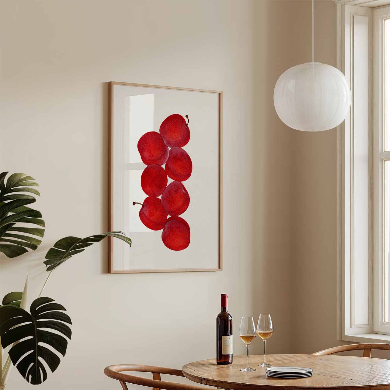 Fruitige Elegantie Poster-WallArtistic