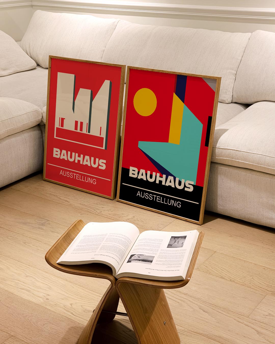 Kleur en vormenspel Posterset