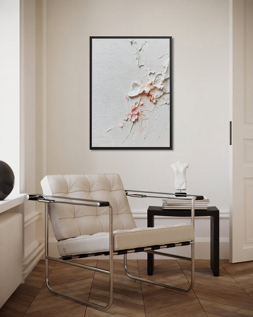 Textuur en pastel Kunstwerk