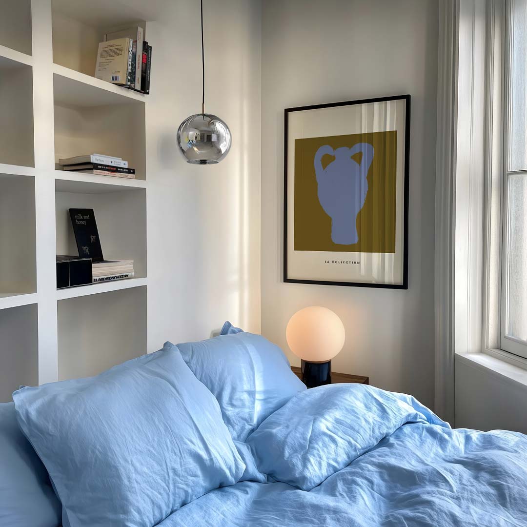 Stijlvolle Amfora Illustratie Poster-WallArtistic